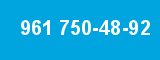 961 750-48-92